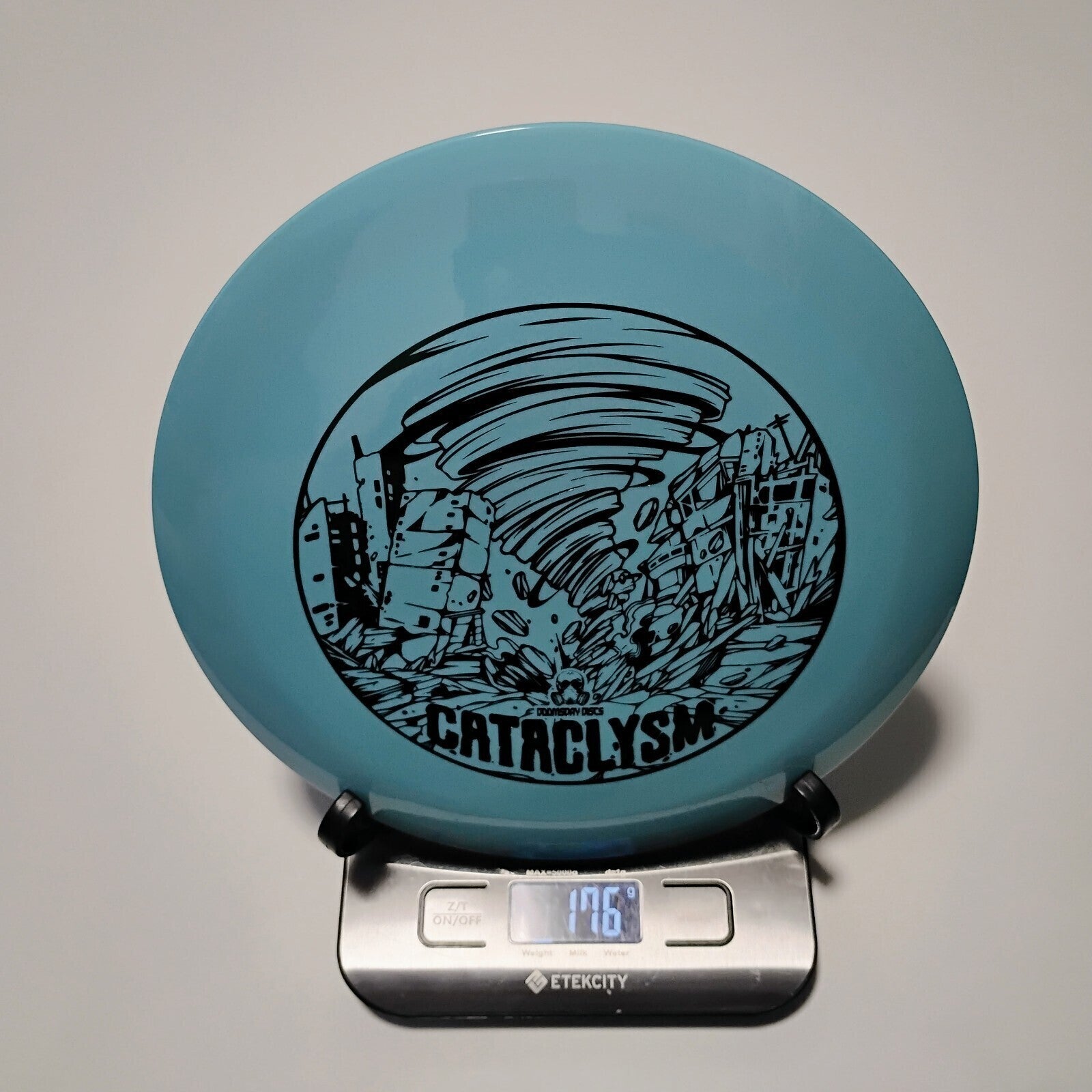 New Doomsday Discs Blue Survival Cataclysm Disc Golf Distance Driver 176g