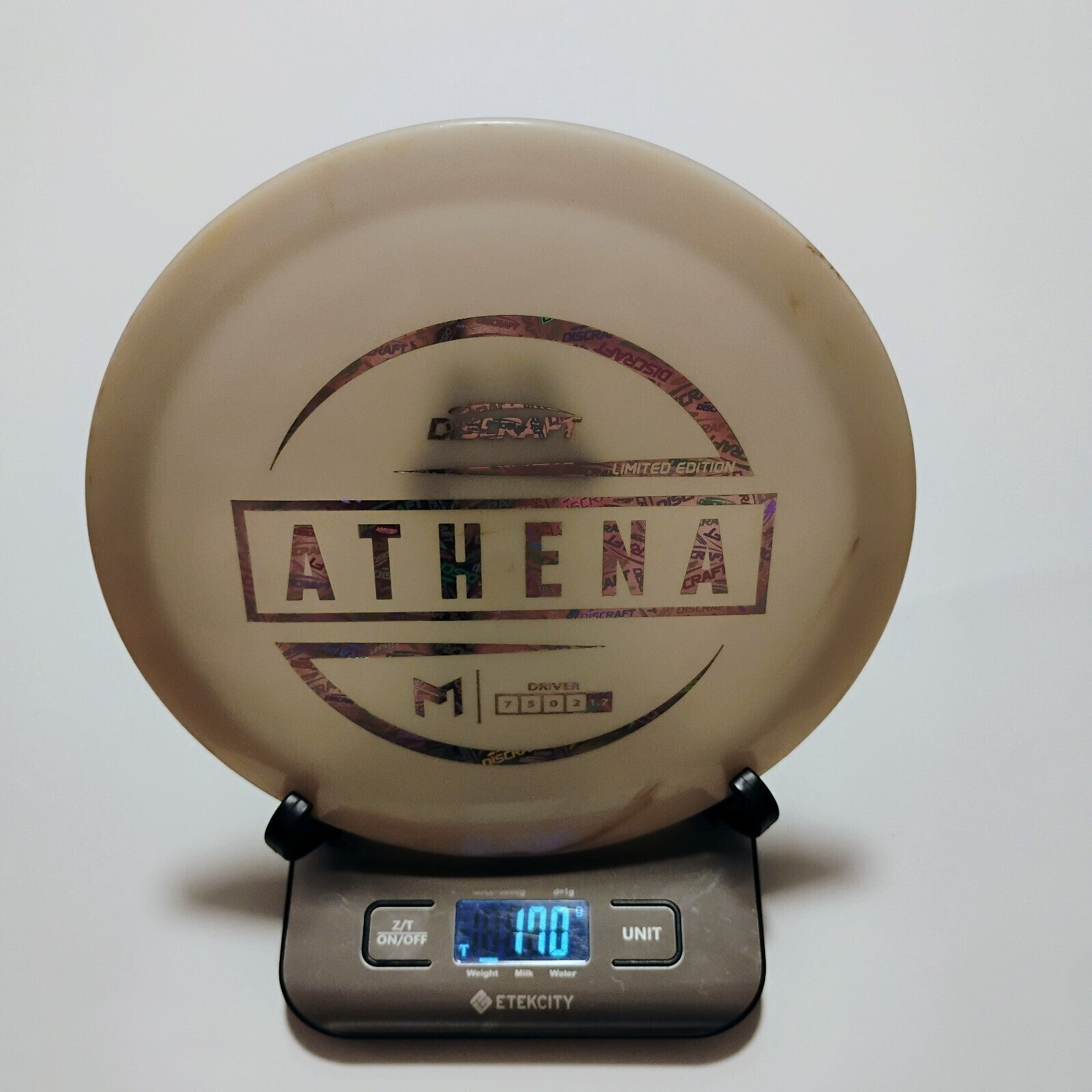 Used Discraft Limited Edition Paul McBeth ESP Athena 7/10