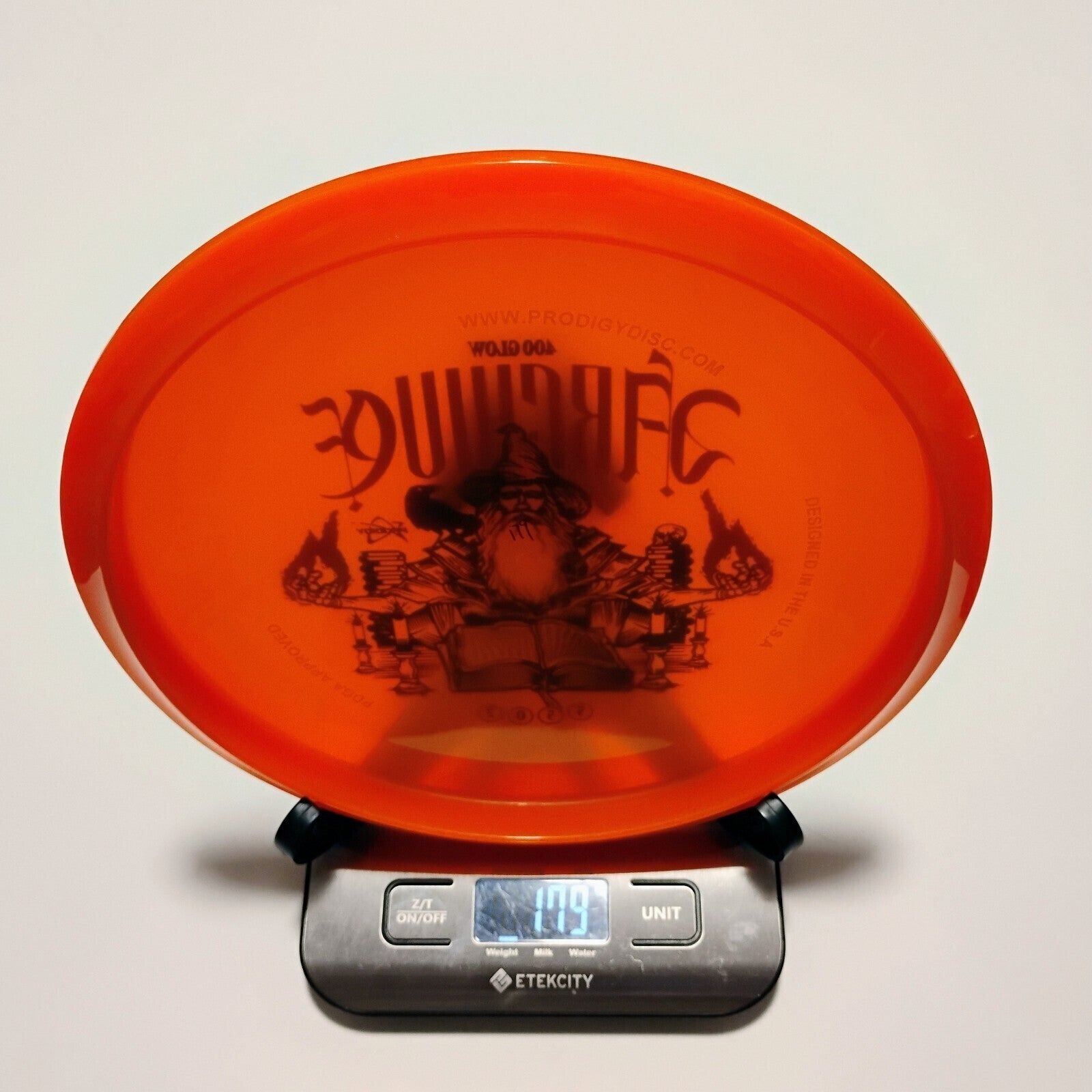 New Prodigy Orange 400 Glow Archive Disc Golf Midrange 180g