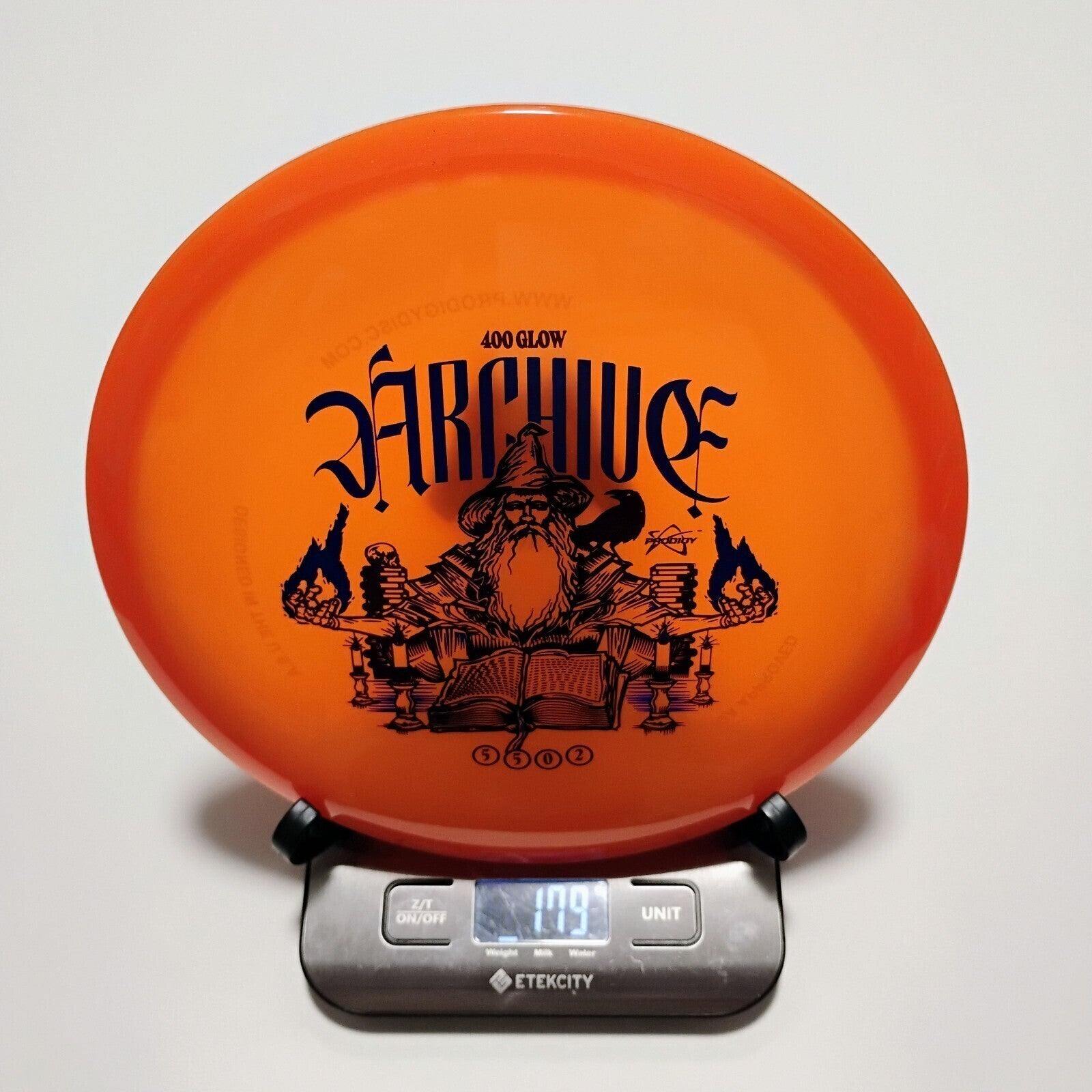 New Prodigy Orange 400 Glow Archive Disc Golf Midrange 180g