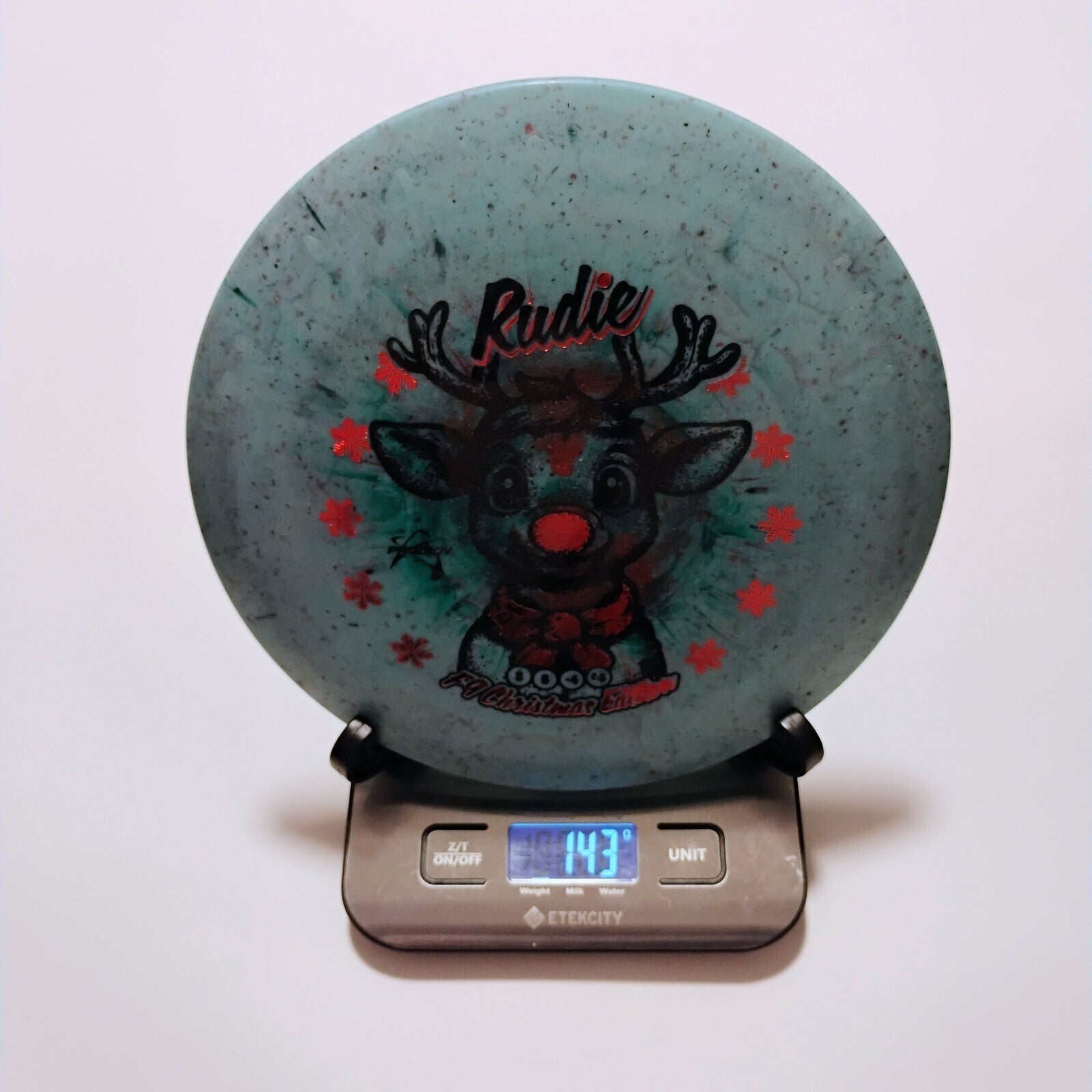 New Blue Prodigy Ultra Light Weight 300 Fractal F9 Rudie Christmas Edition