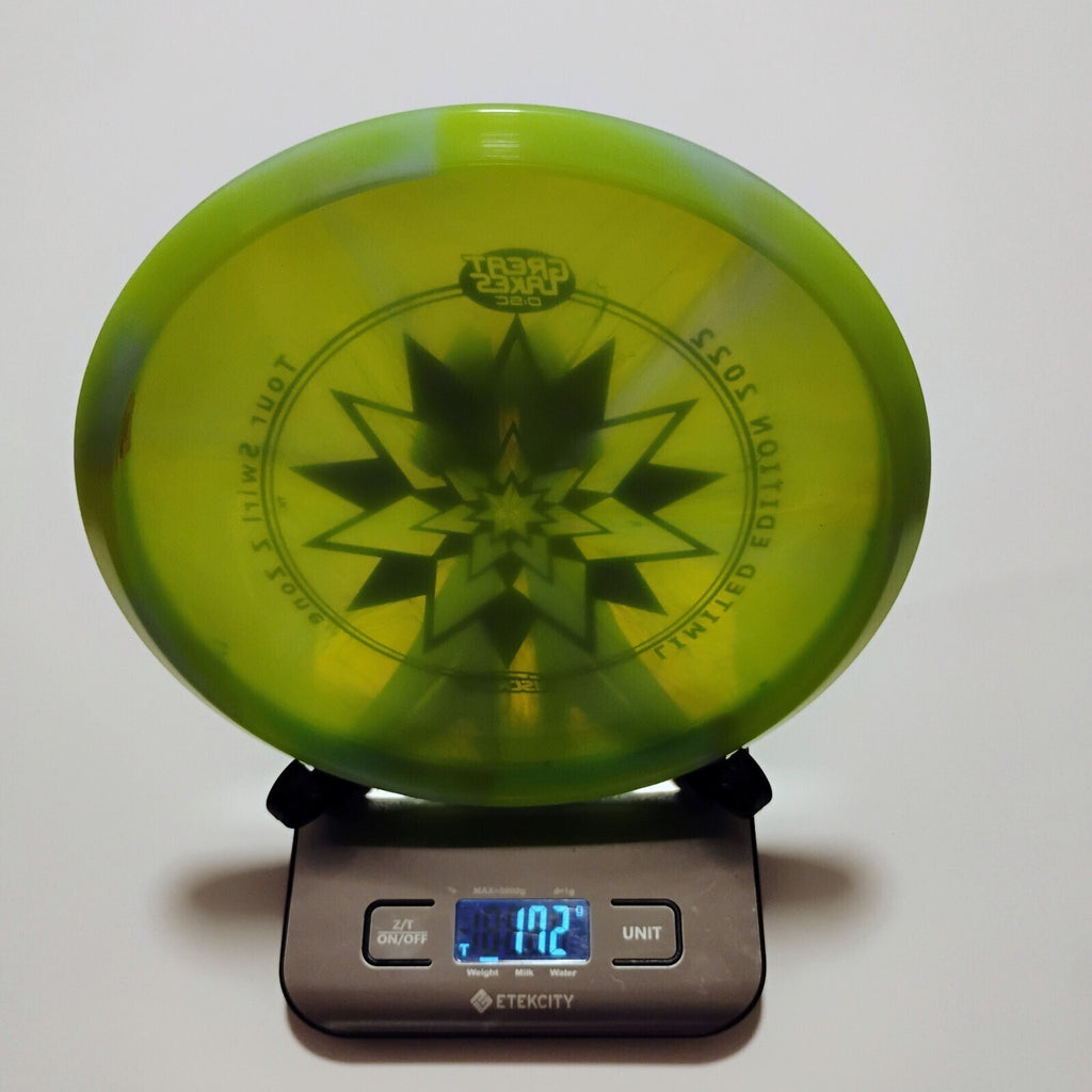New Discraft LE Tour Swirl Z Zone 2022 Great Lakes NO INK 9.5/10