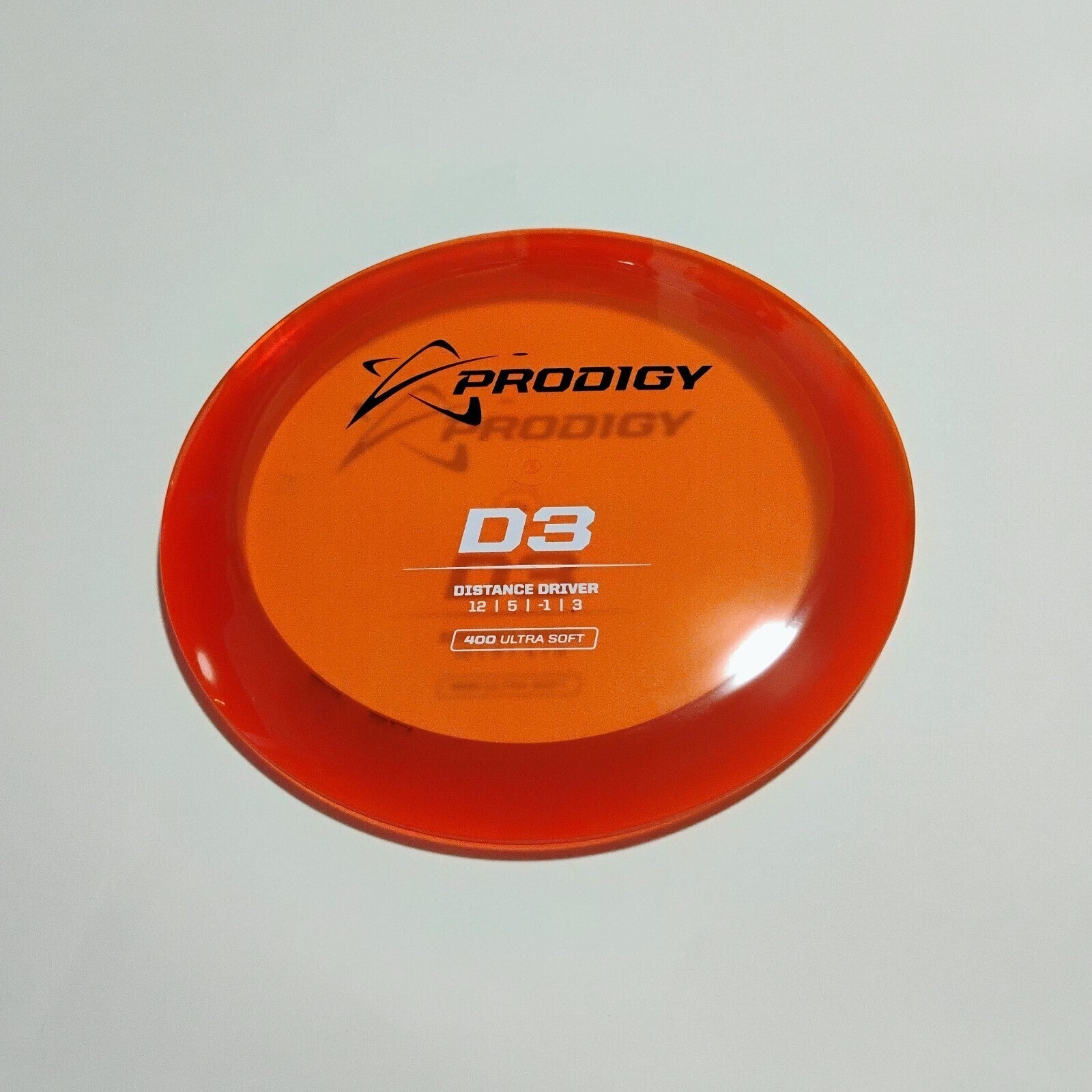 New Orange Prodigy 400 Ultra Soft D3 Distance Driver 169g