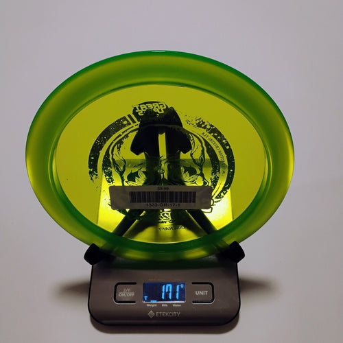 New Discraft Great Lakes LE Crystal FLX Scorch Distance Driver NO INK 9.5/10