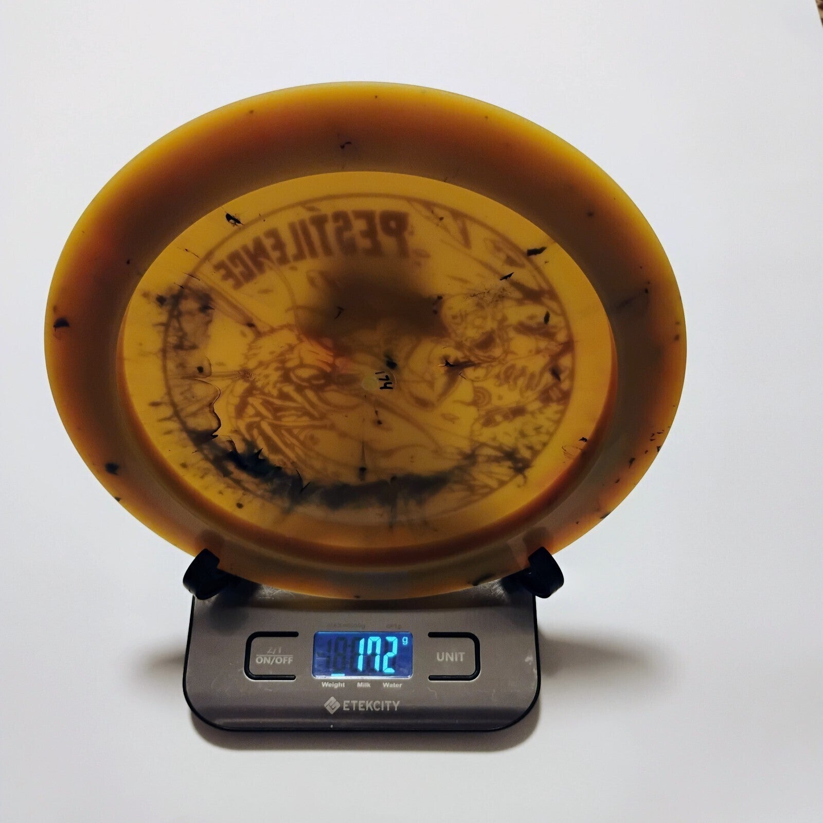 New Doomsday Discs Yellow Toxic Waste Pestilence 174g