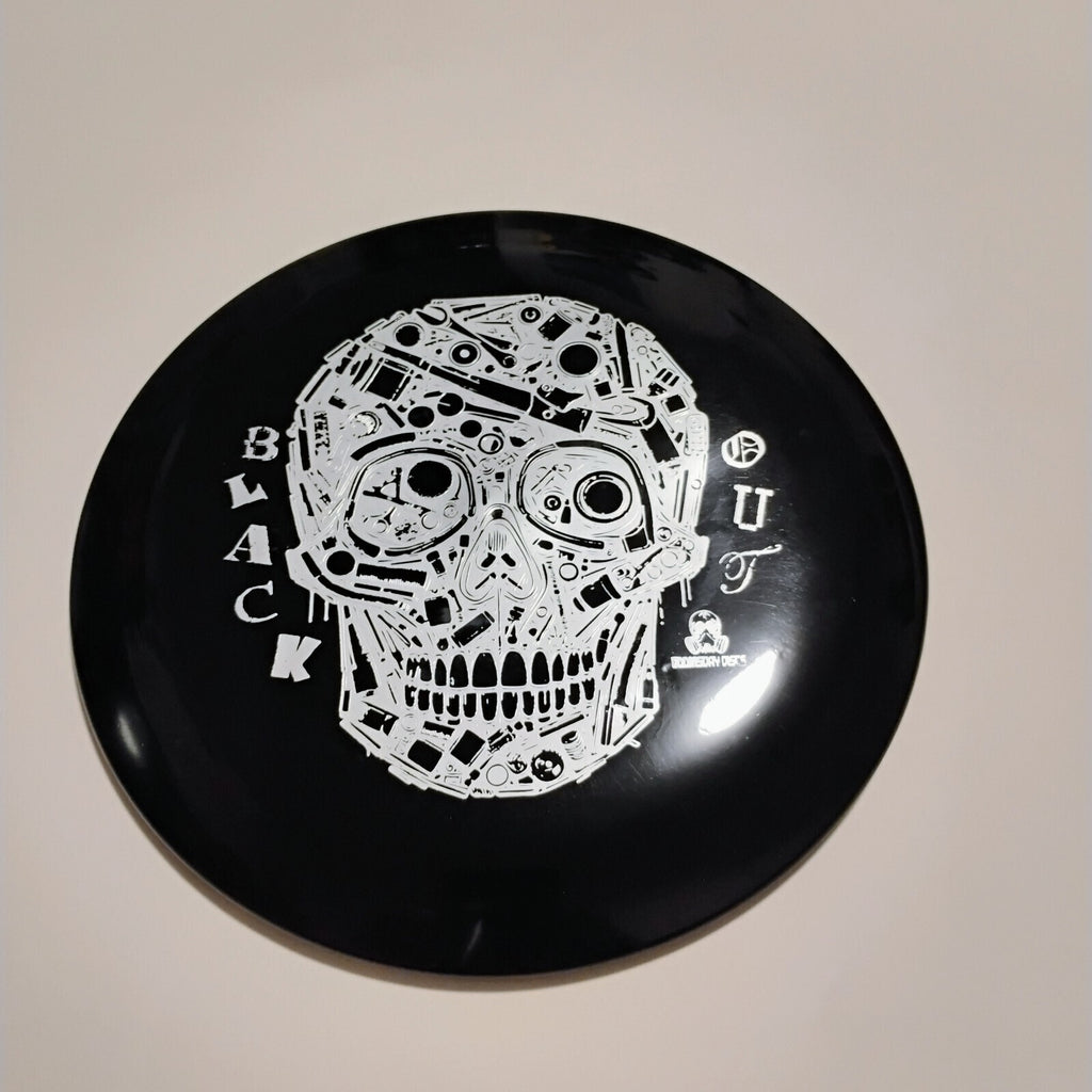New Doomsday Discs Landfill Blackout Disc Golf Fairway Driver 170g