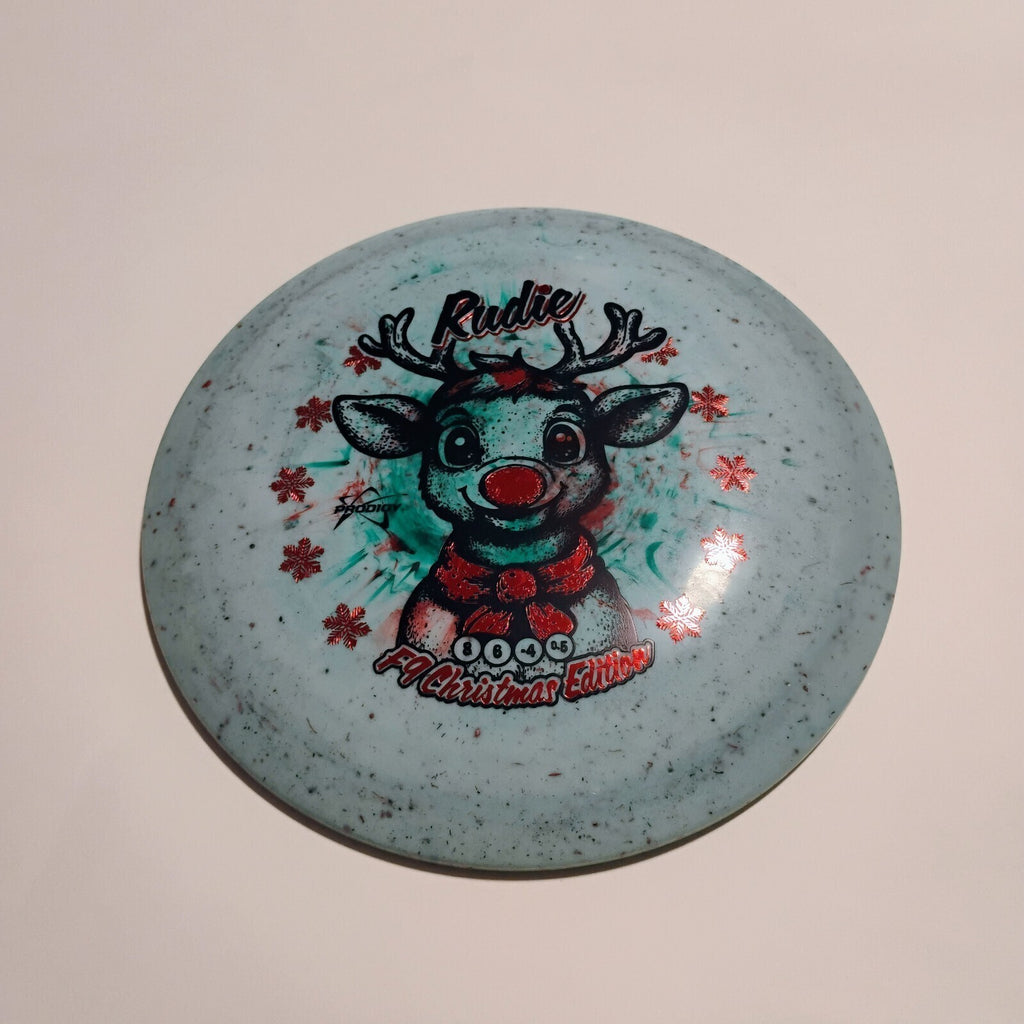 New Blue Prodigy Ultra Light Weight 300 Fractal F9 Rudie Christmas Edition