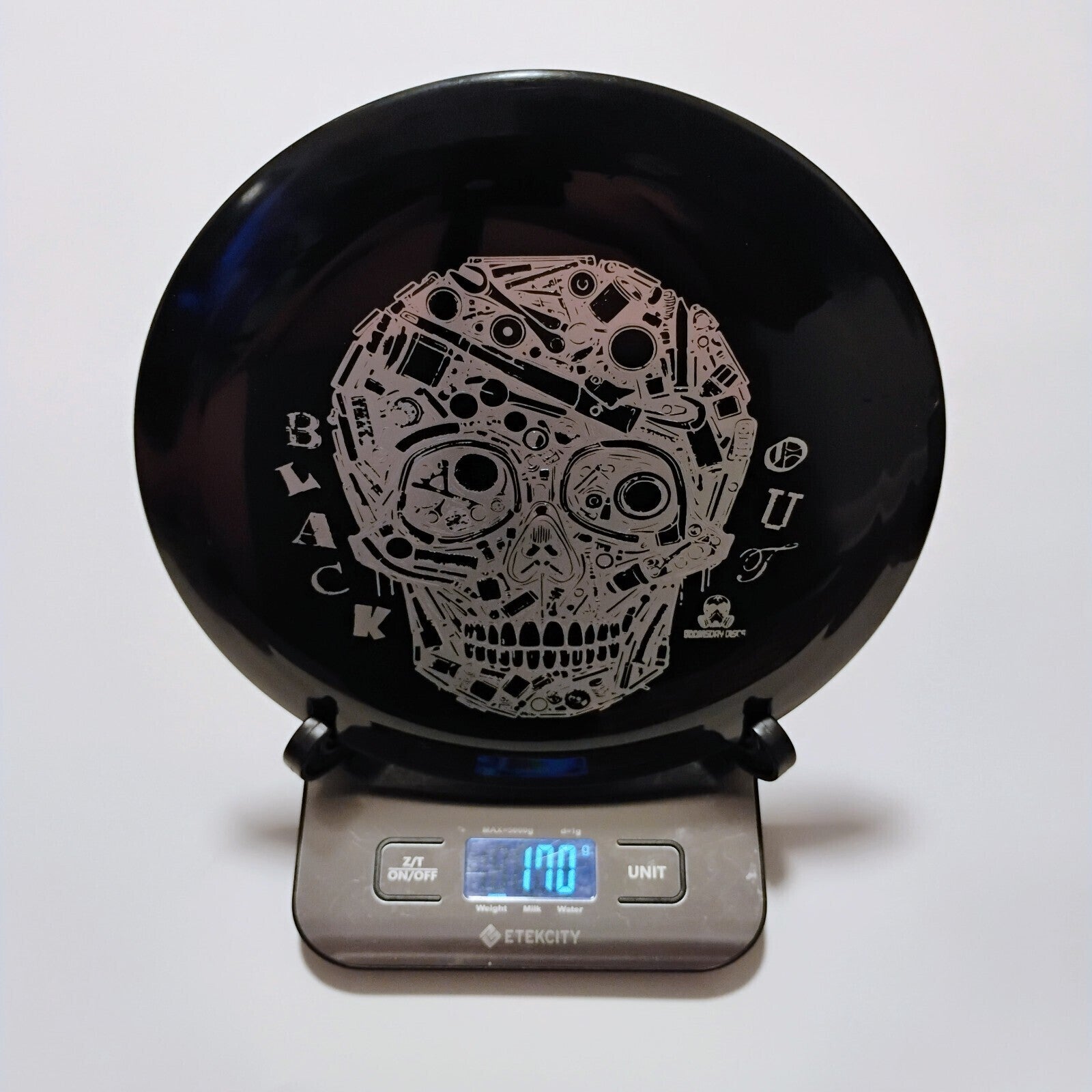 New Doomsday Discs Landfill Blackout Disc Golf Fairway Driver 170g