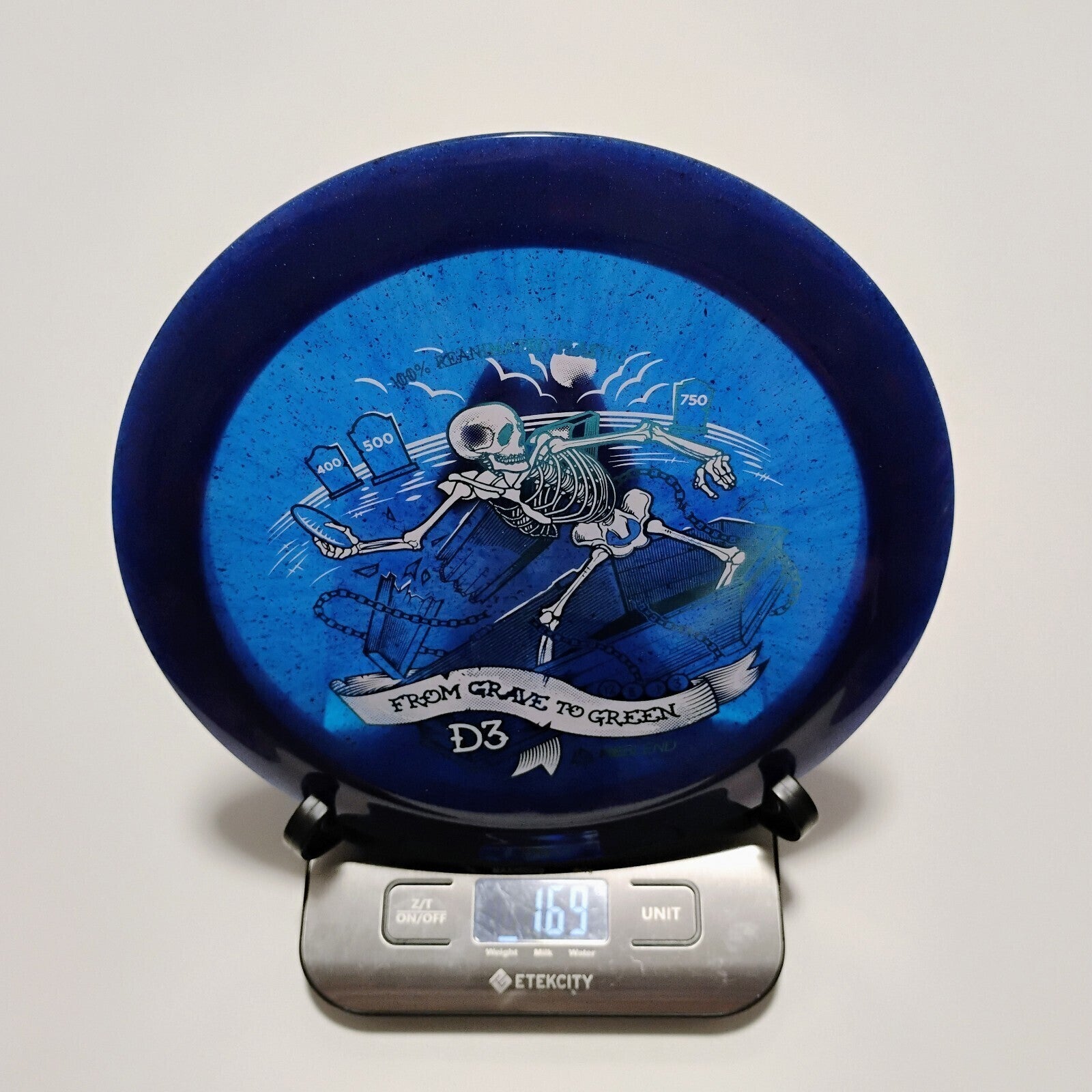 New Prodigy Blue REblend D3 "Grave to Green" Distance Driver 169g