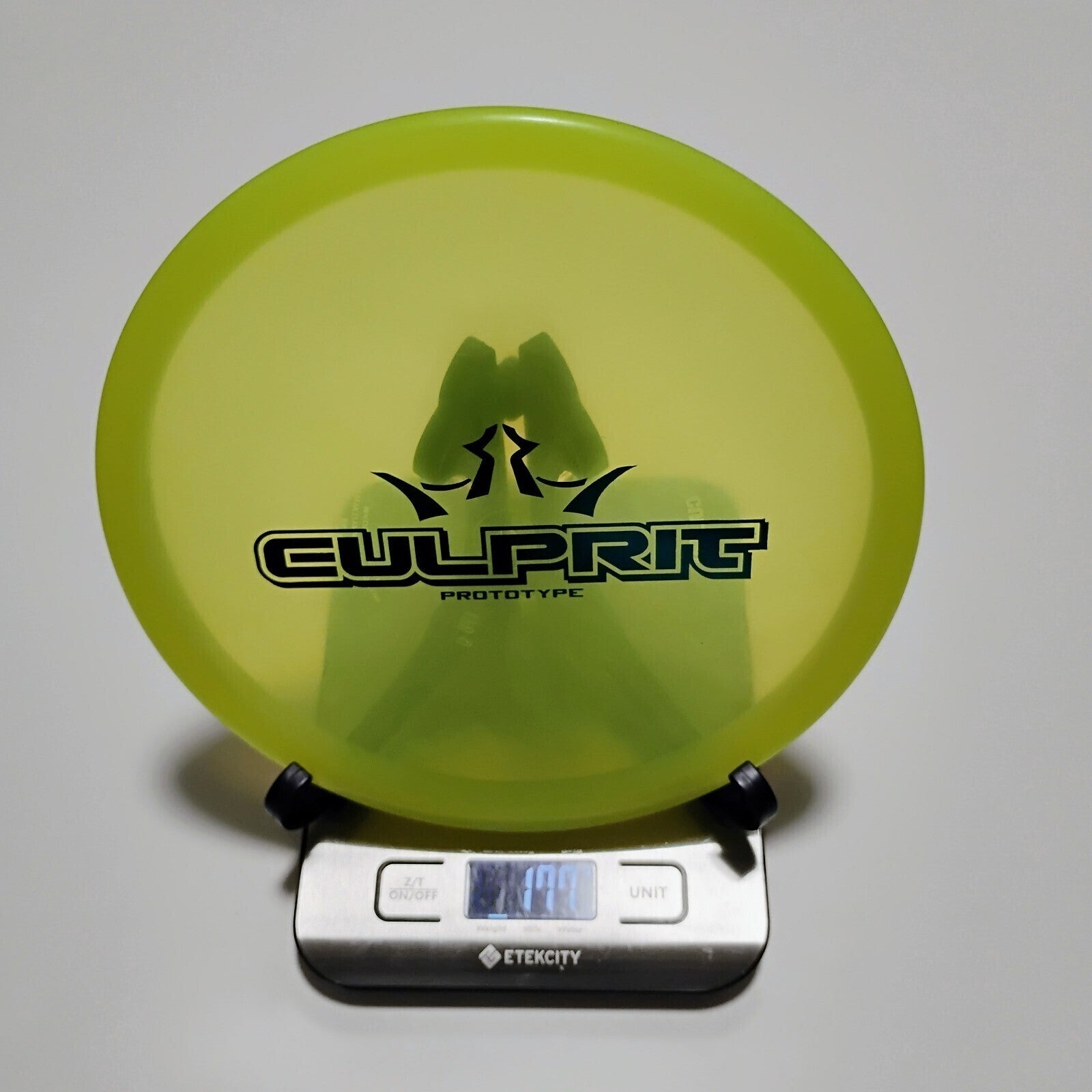 New Dynamic Discs Yellow Lucid Prototype Culprit Disc Golf Midrange 177g