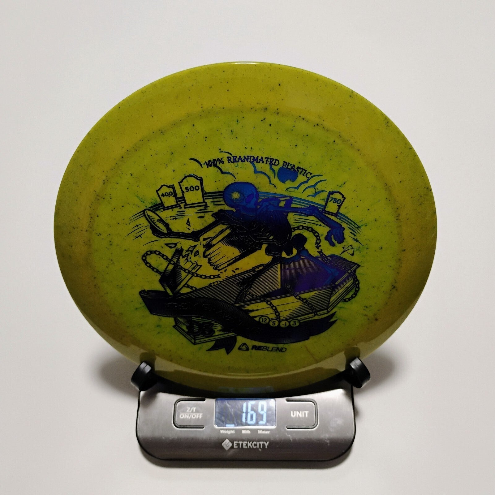 New Prodigy Yellow REblend D3 "Grave to Green" Distance Driver 169g