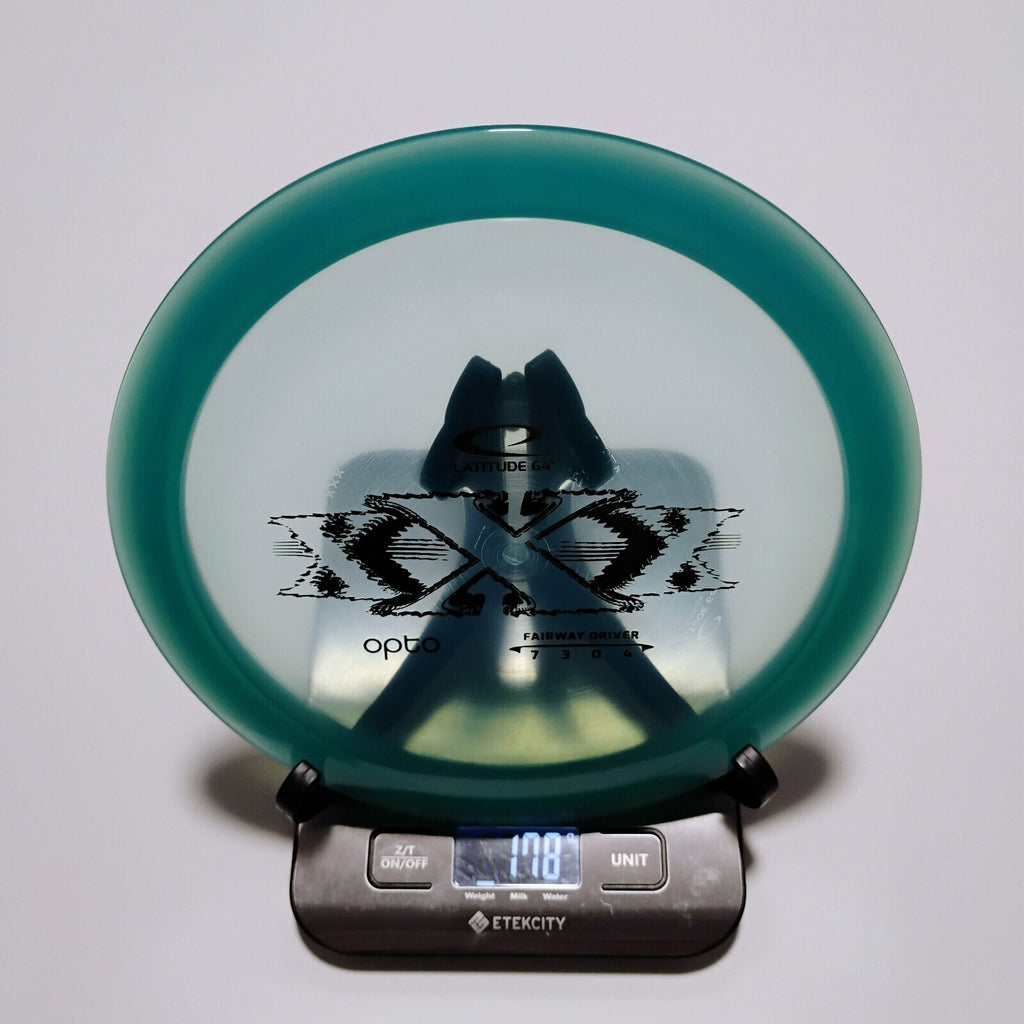 New Latitude 64 Blue Opto XXX Disc Golf Fairway Driver 178g