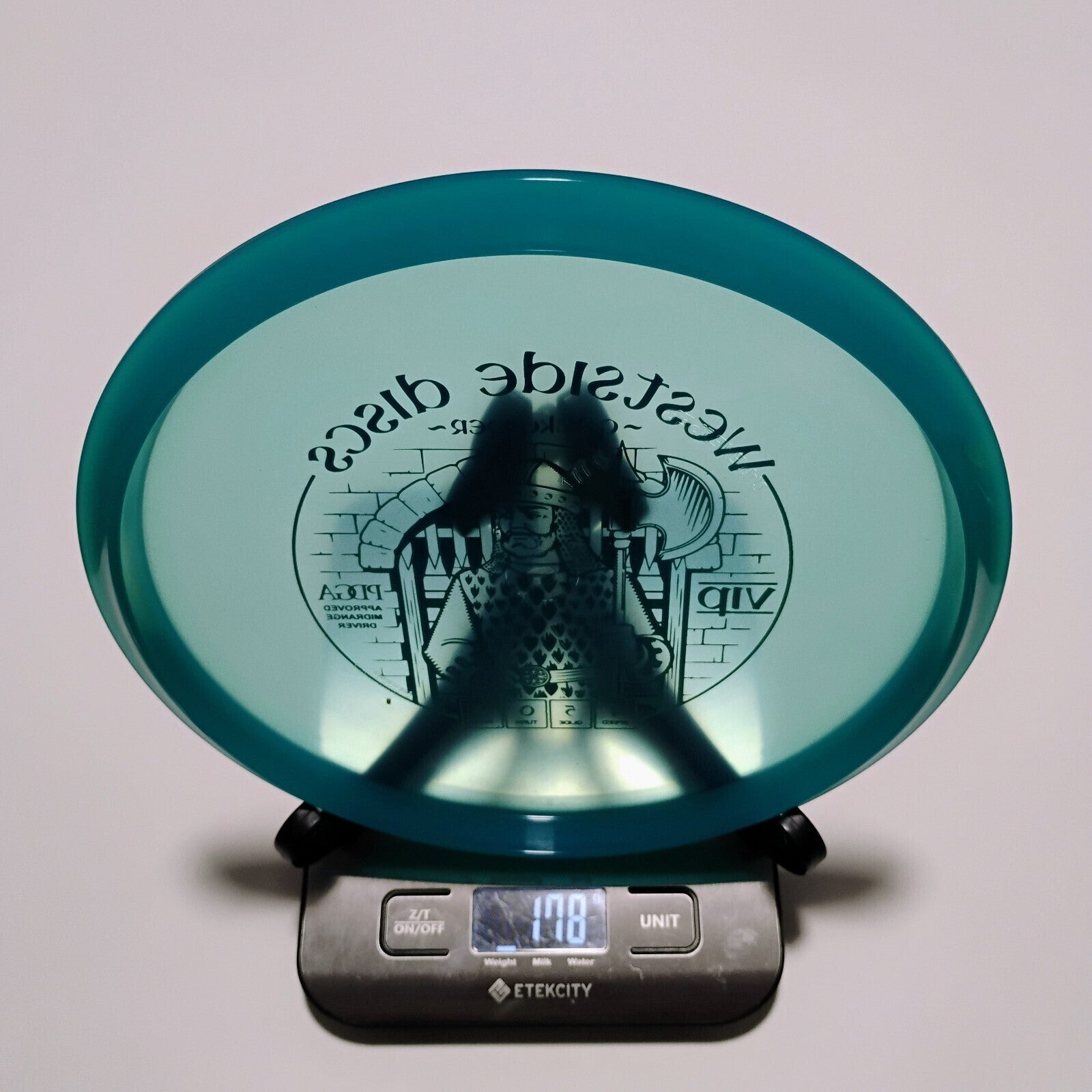 New Westside Discs Blue VIP Gatekeeper Disc Golf Midrange 178g