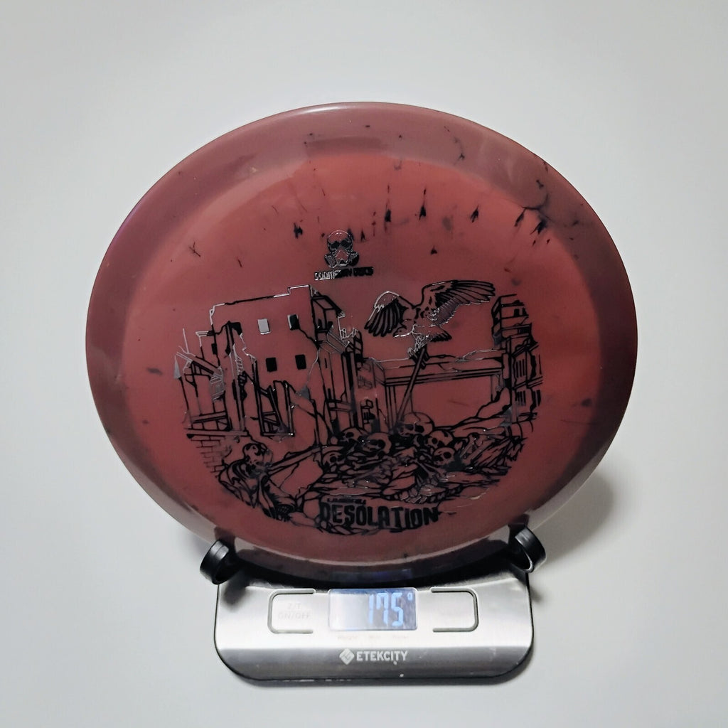 New Doomsday Discs Purple Landfill Desolation Disc Golf Midrange 175g