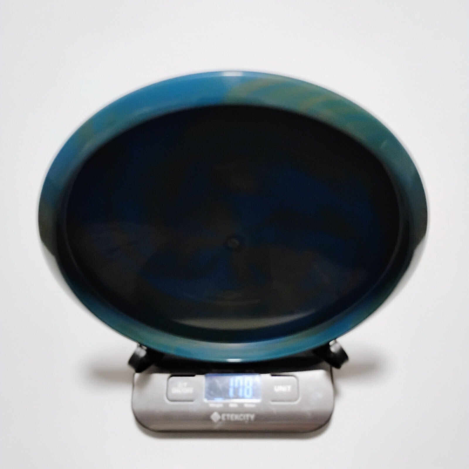 New Discmania Green/blue Glow Swirl S-Line MD1 DGPT Discmania Challenge 178g